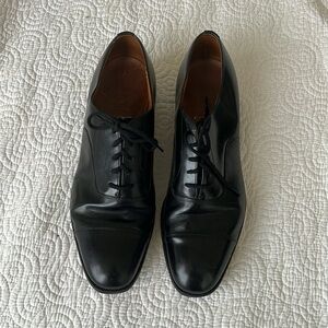 Church’s Custom Grade Black Leather Oxford Shoes